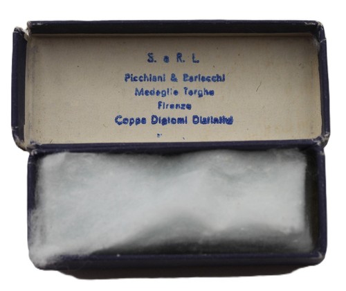 Scatola medaglia picchiani - medaglia,