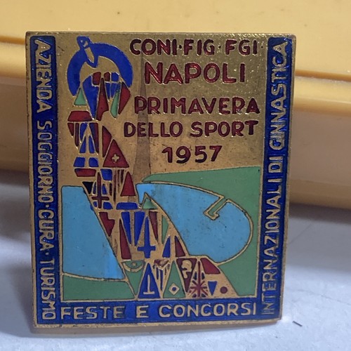 Spilla coni fig fgi - fig, napoli