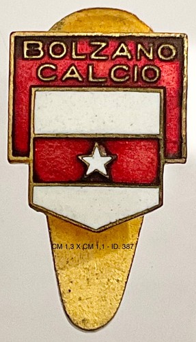 Bolzano calcio distintivo - calcio,